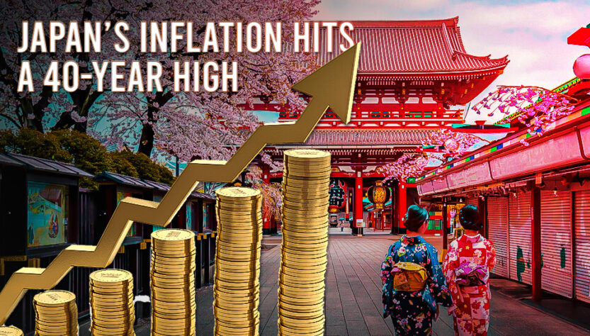 Japan’s inflation hits a 40-year high