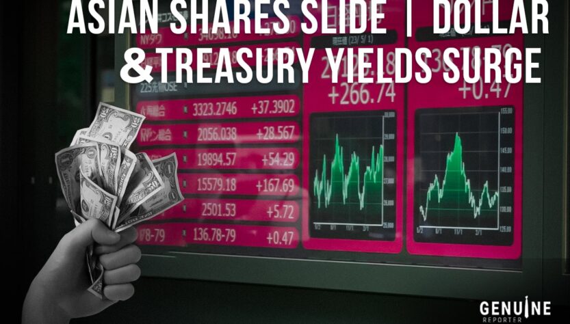 Asian_Shares_Slide;_Dollar_and_Treasury_Yields_Surge_on_Revised_Fed_Rate_Cut_Predictions